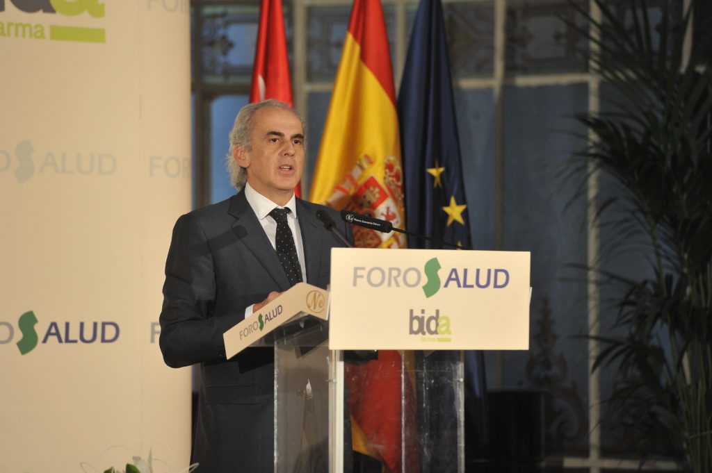 Ruiz Escudero, consejero de Sanidad de la Comunidad de Madrid